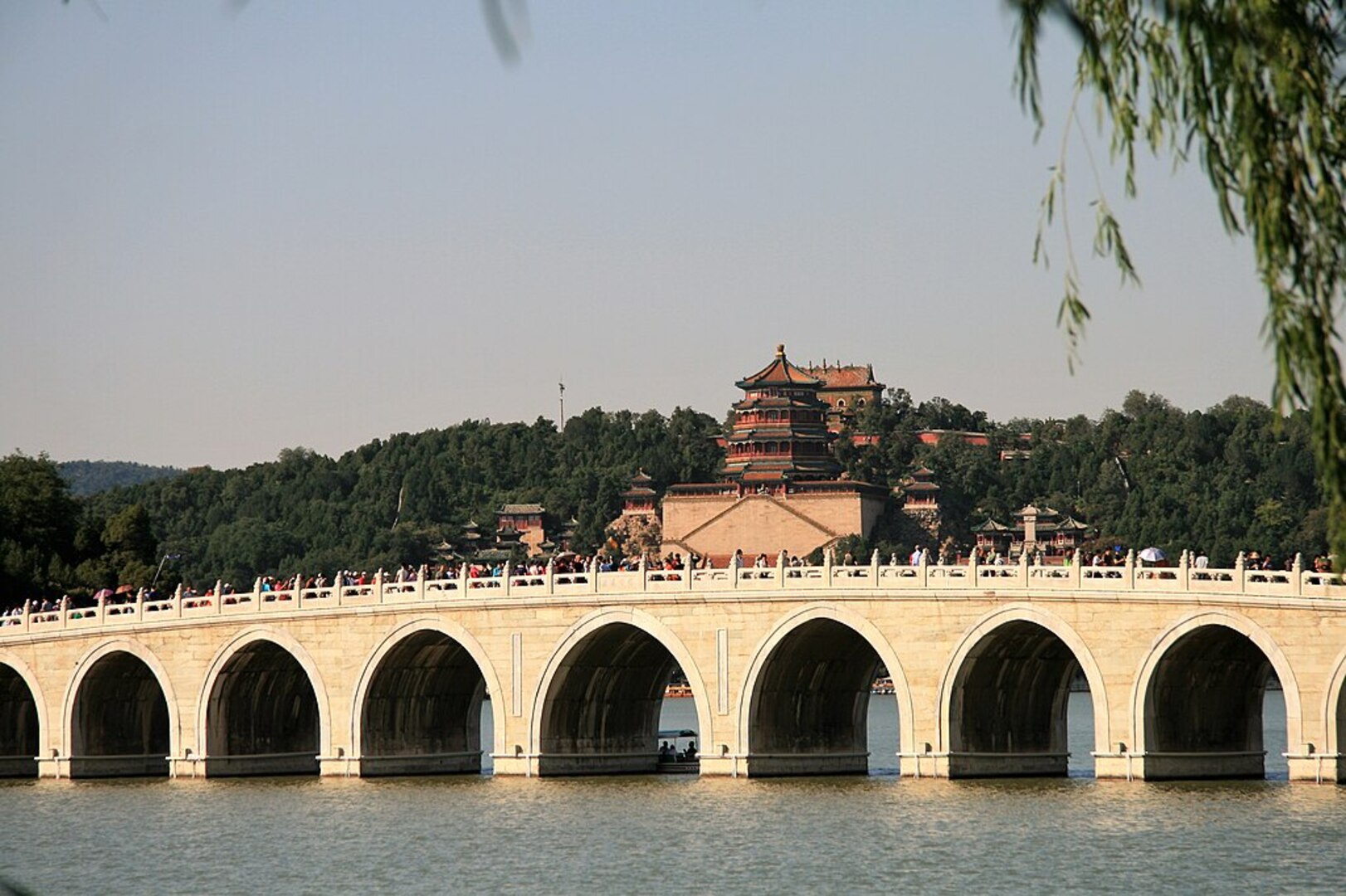 Kunming Lake with the famous Seventeen-Arch Bridge